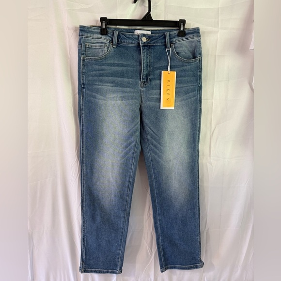 RISEN Women's Blue Jeans - Picture 1 of 9